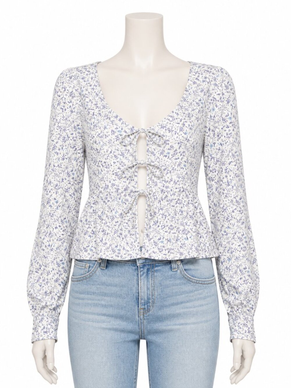 Blue Genevieve Floral | NWT (New With Tags) ✨